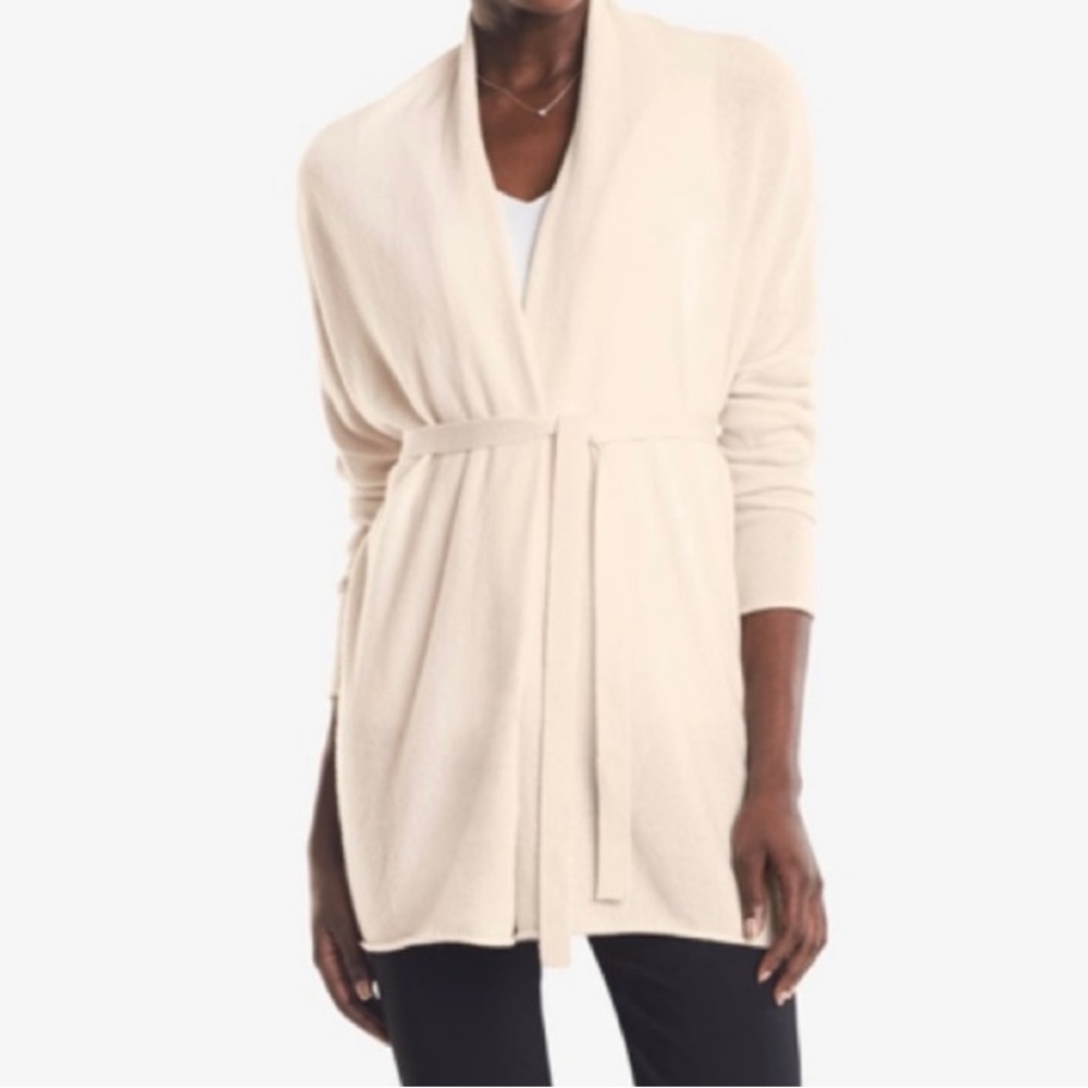 M.m. Lafleur Daphne Cashmere Sweater in Seashell XL/XXL